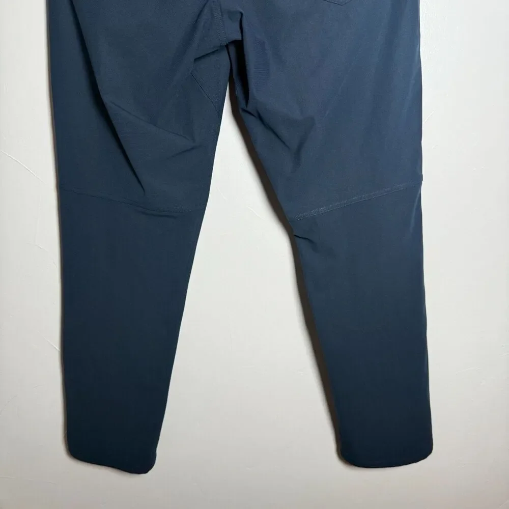Lululemon Men's ABC Classic Fit Trouser Pants Blue Size 33